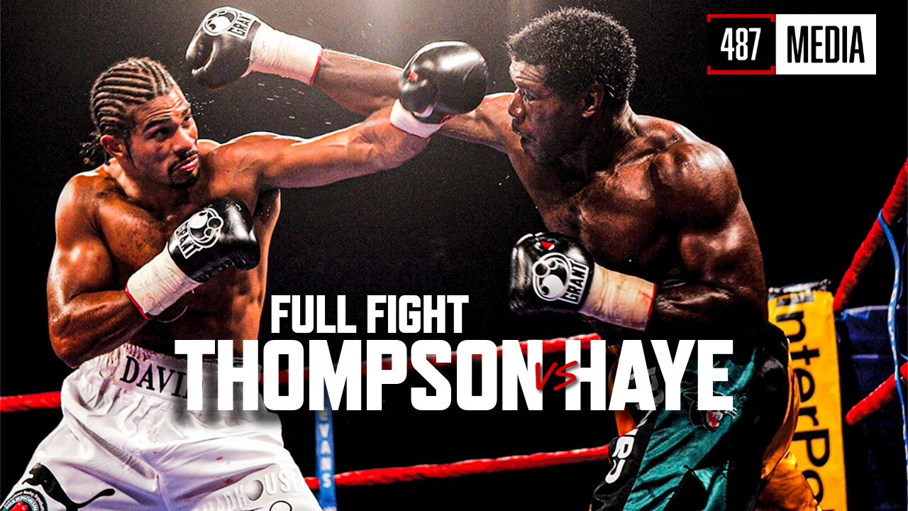 David Haye vs Carl Thompson | FULL FIGHT | Wembley Arena | 10/9/2004