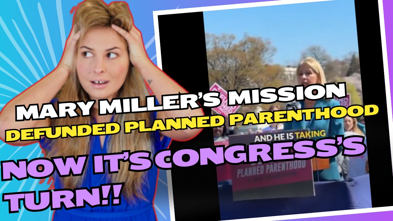 Mary Miller Plans to Strip Planned Parenthood of Taxpayer Funding Through Reconciliation