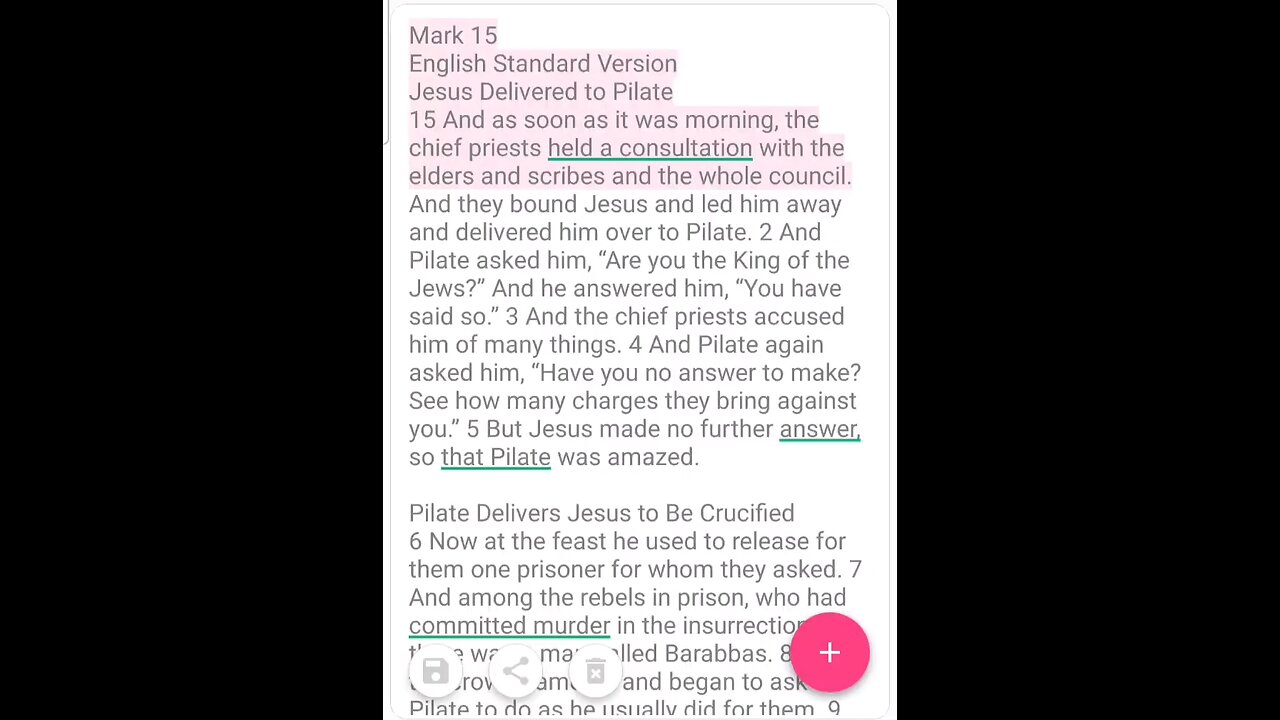 Mark Chapter 15 ESV