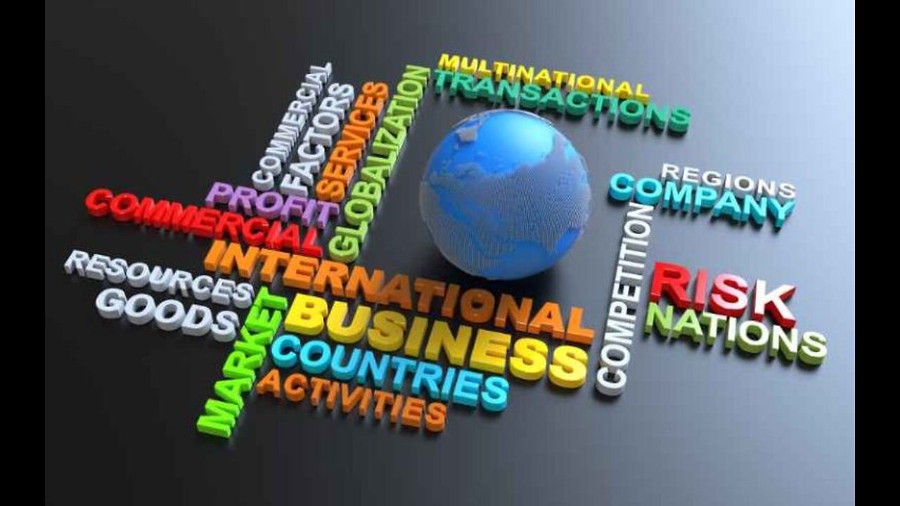 5 International Business Ideas and Opportunities: Follow us now on Rumble.