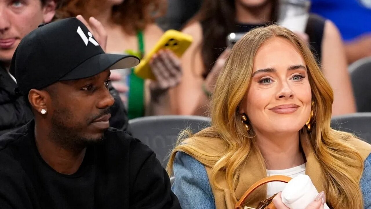 Adele's Glam Courtside Comeback
