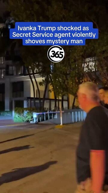 Trumps daughter’s security pushes man