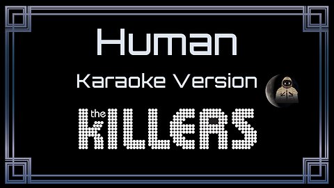 The Killers - Human (CC)
