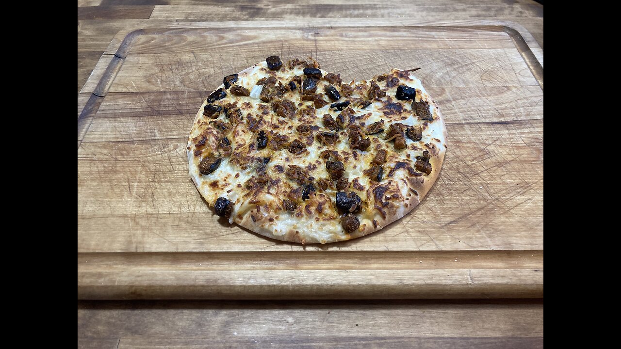 (Gluten Free) (Vegetarian) Smoky Eggplant Pizza