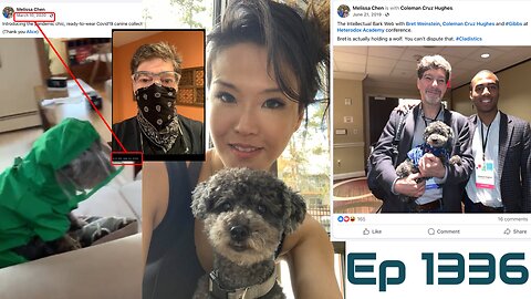 Bandanas goggles for Bret Weinstein and Bubble suits for dogs (Melissa Chen Jordan Peterson) 1336 v2