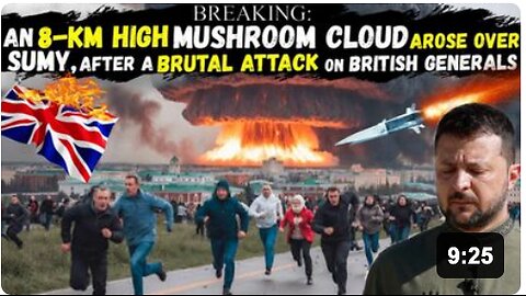 Russian 'ZIRCON' missile wiped out a 50-meter Underground Bunker with UK and Ukrainian Generals