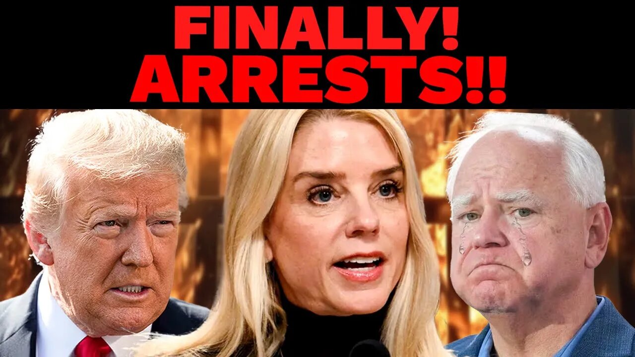 Bondi ANNOUNCES arrests! Trump admin DROPS DEVASTATING NEWS!