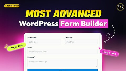 Most Advanced WordPress Form Builder 2025 | Bit Form Lifetime Deal