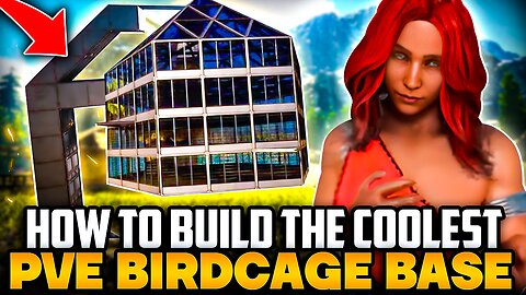 How To Build The Coolest PVE Birdcage Base | Ark ASA