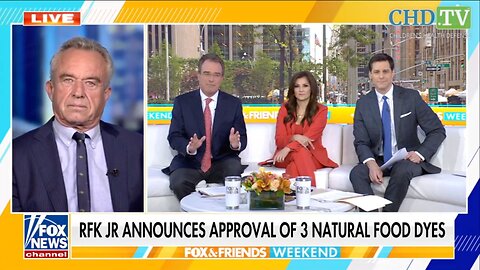 Rfk Jr. Previews New Natural Food Dye Approvals