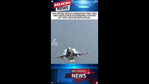 Supersonic Fighter That Uses Oxygen