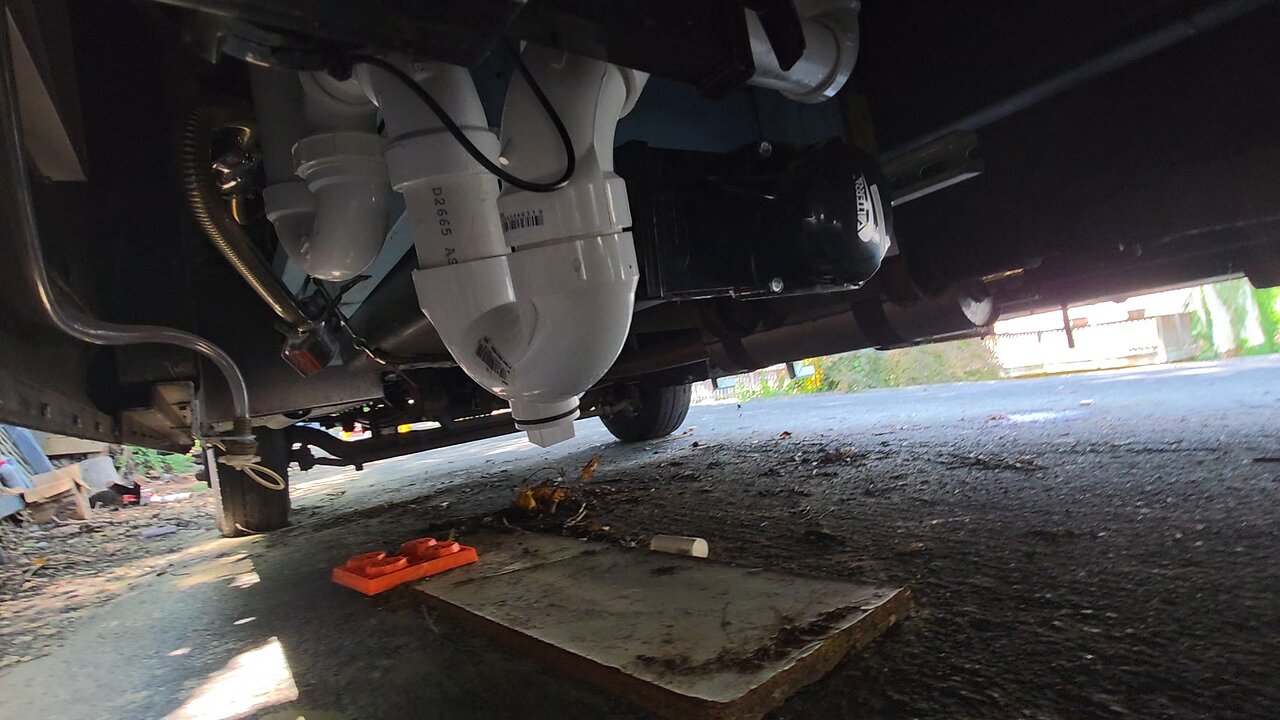 The RV Recycling Shower Drain