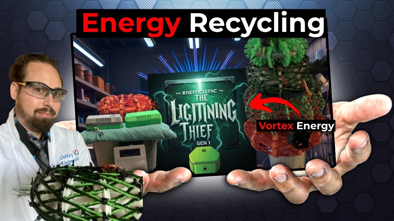 MES Livestream 113: BeneficenceTV Demonstrates Vortex Coil Experiments Live