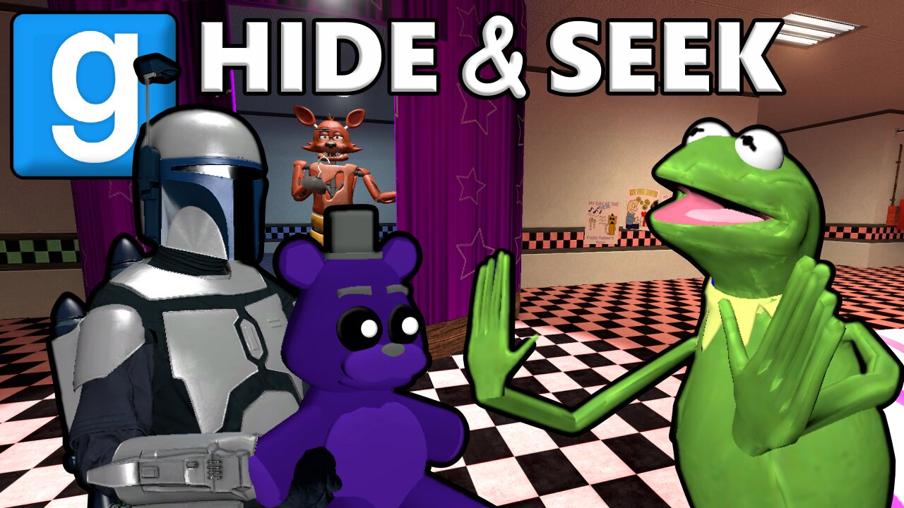 Gmod Hide and Seek - Freddy's Pizza Dilemma!