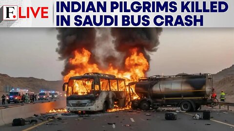 Saudi Bus Tragedy: Over 40 Indian Umrah Pilgrims Killed in Massive Bus Crash | Firstpost Live | N18G