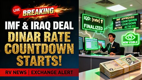 🚨 Breaking IMF & Iraq Deal Finalized — Dinar Rate Countdown Starts! 💥 💥 Iraqi Dinar News 2025