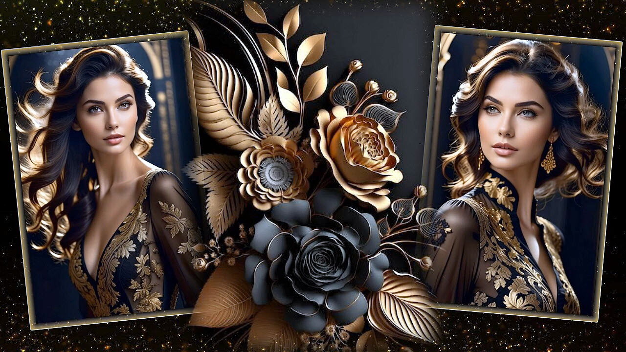 Black and gold - Project for Proshow Producer