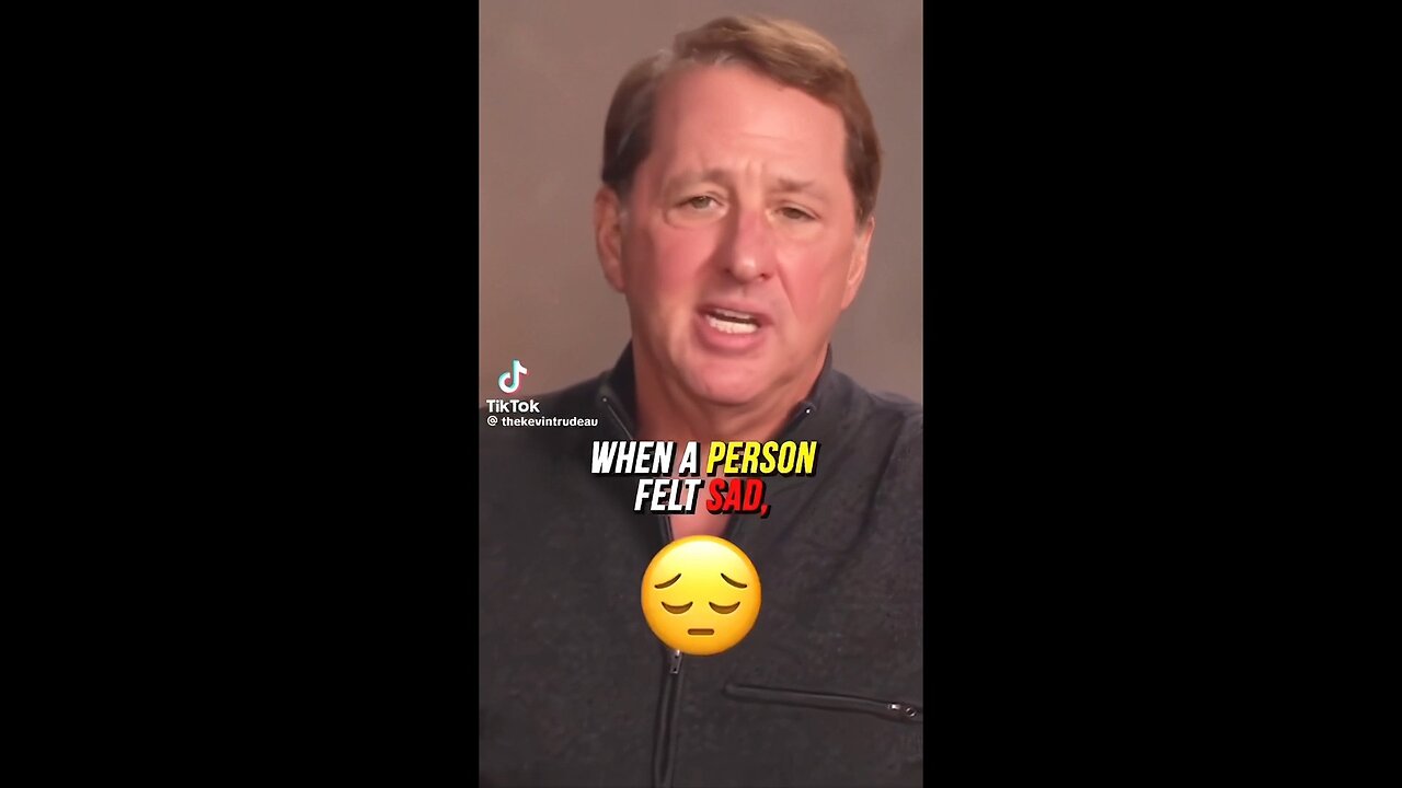 When a Person Felt Sad...
