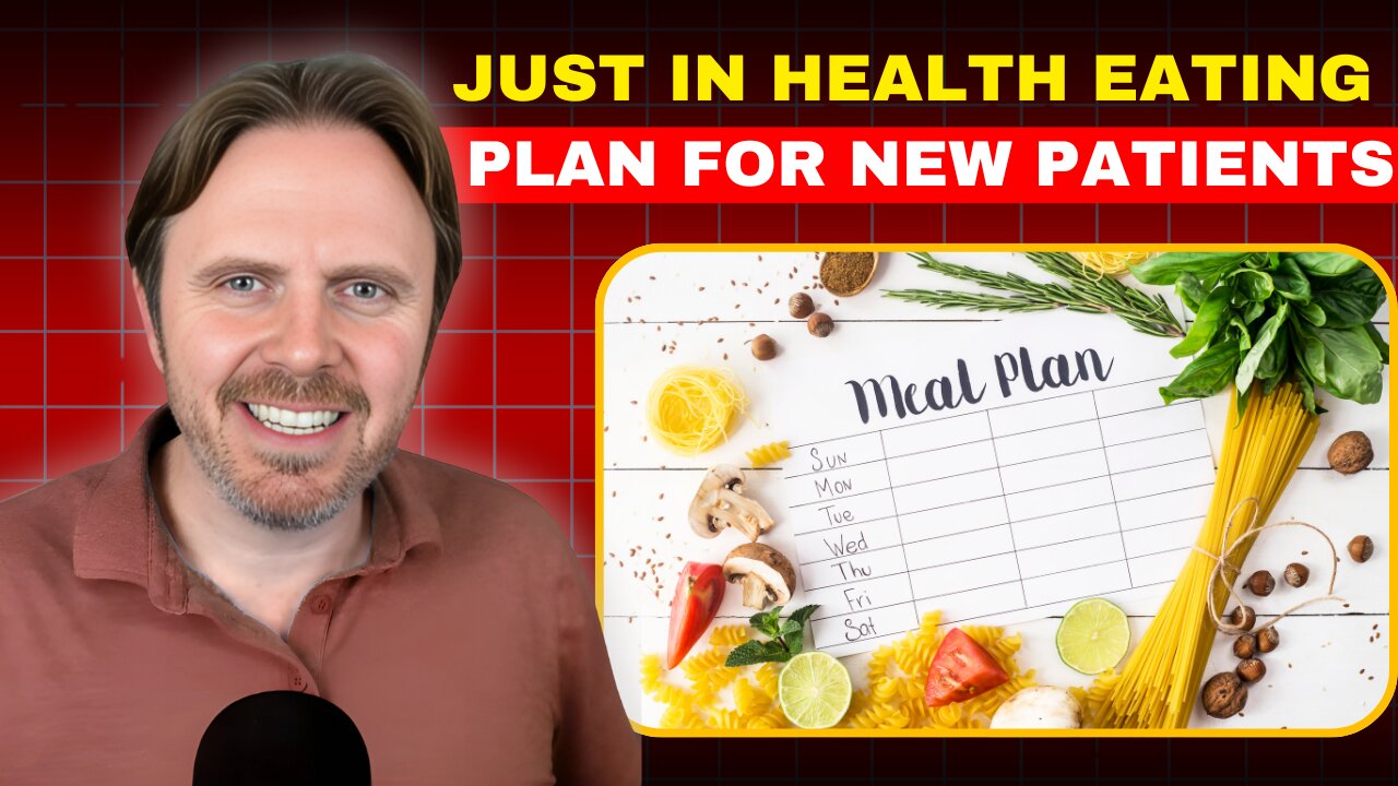 Dr. J's Nutrition Plan for New Patients Explained