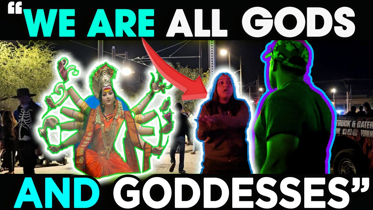 CONFUSED Girl Claims We Are ALL POWERFUL And Are ALL GODS | DAY OF THE DEAD Festival (Part 3)