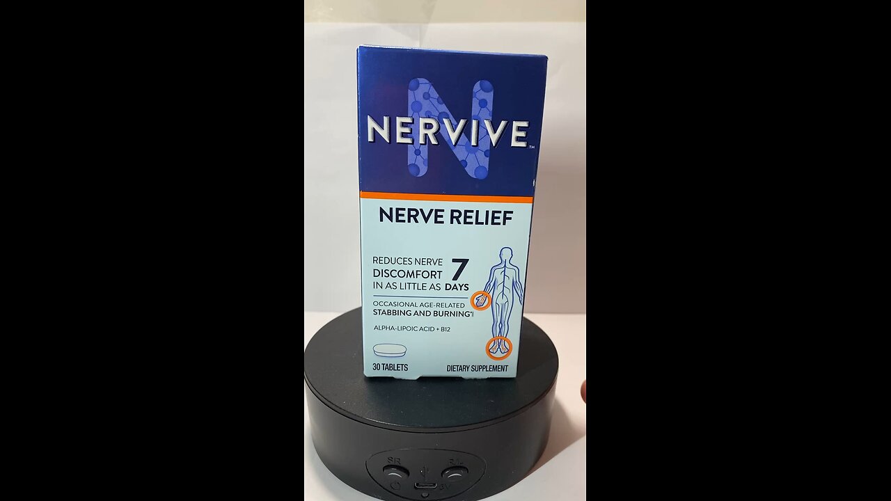 Mini-Vlog: Stop & Shop: OTC Vitamins/Medicine: NERVIVE Nerve Relief (New) Exp.04/2026