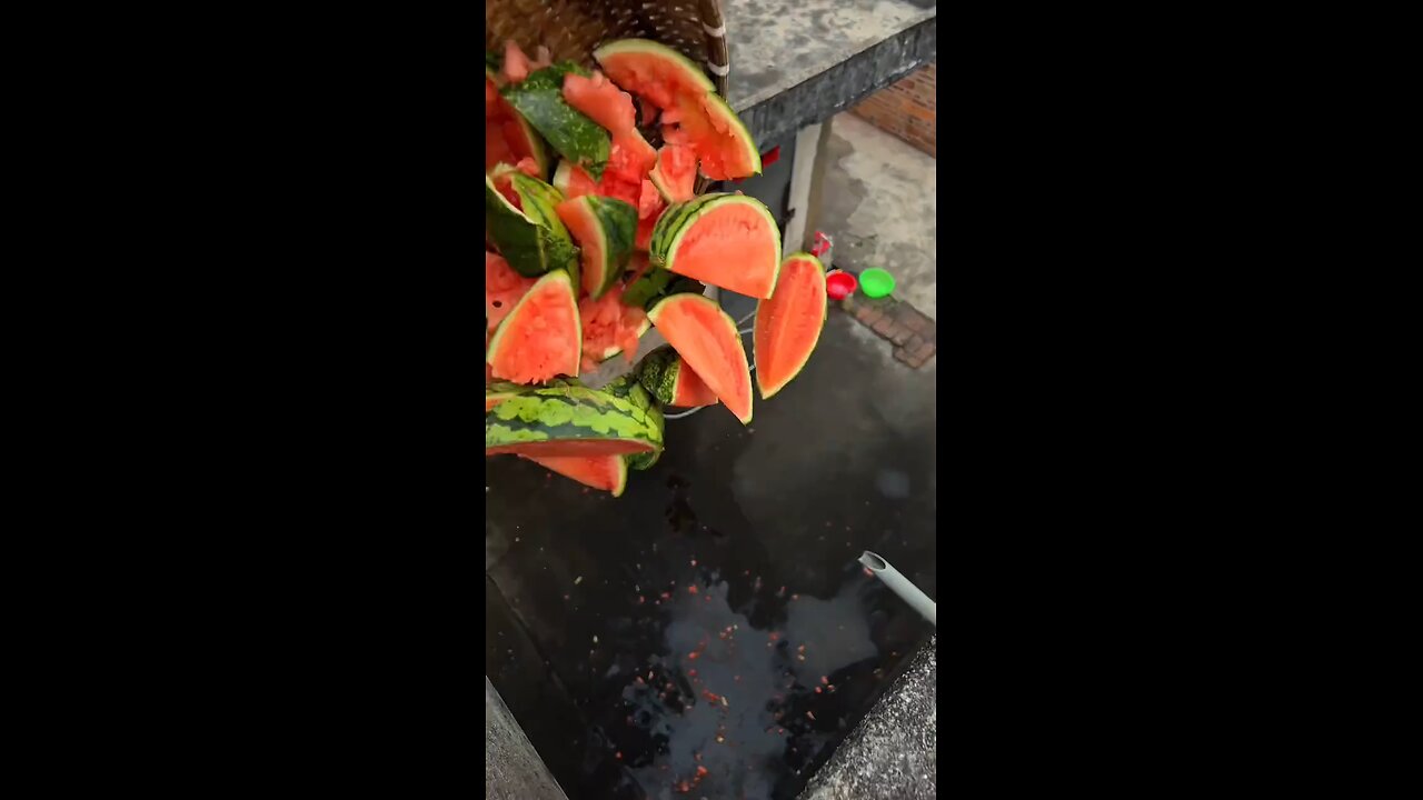 Watermelon 🍉 drop 😱