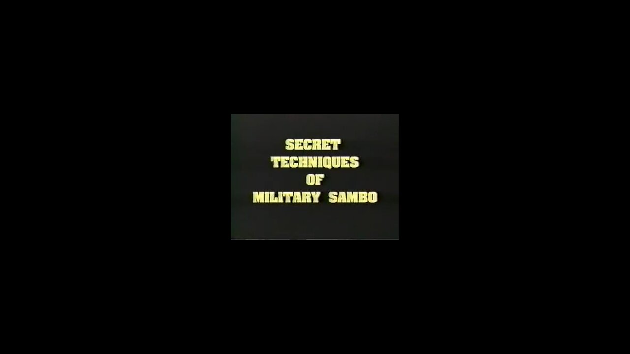 Oleg Taktarov - Secret Techniques of Military Sambo