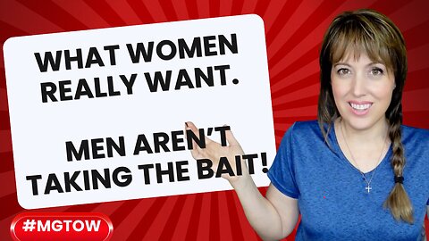 SHOCKED to learn women always want more. Men aren’t taking the bait.