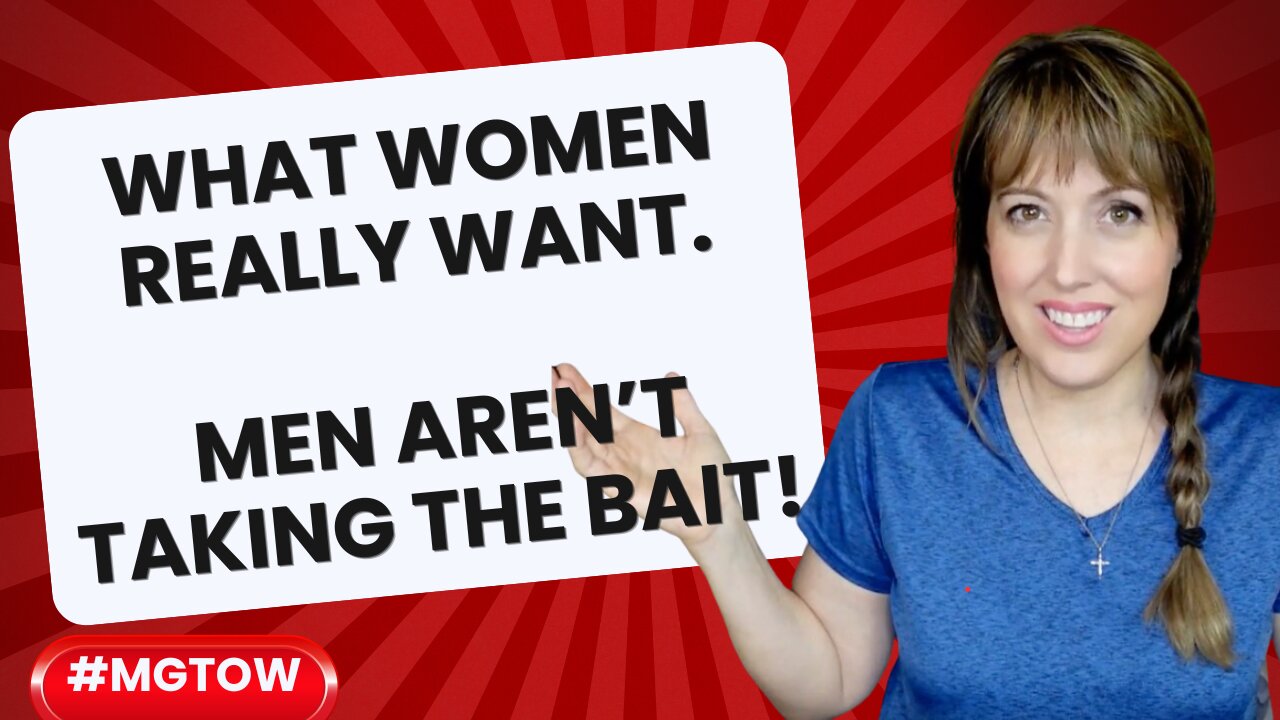 SHOCKED to learn women always want more. Men aren’t taking the bait.