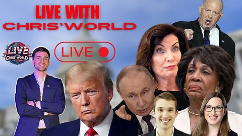 LIVE WITH CHRIS'WORLD - Did Putin Agree to Ceasefire | The Obama Embarrassment | Protests Escalate