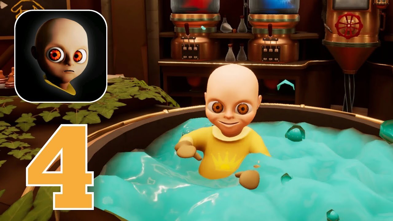 The Baby in Yellow - Gameplay Walkthrough | Part 4 (Android, iOS)