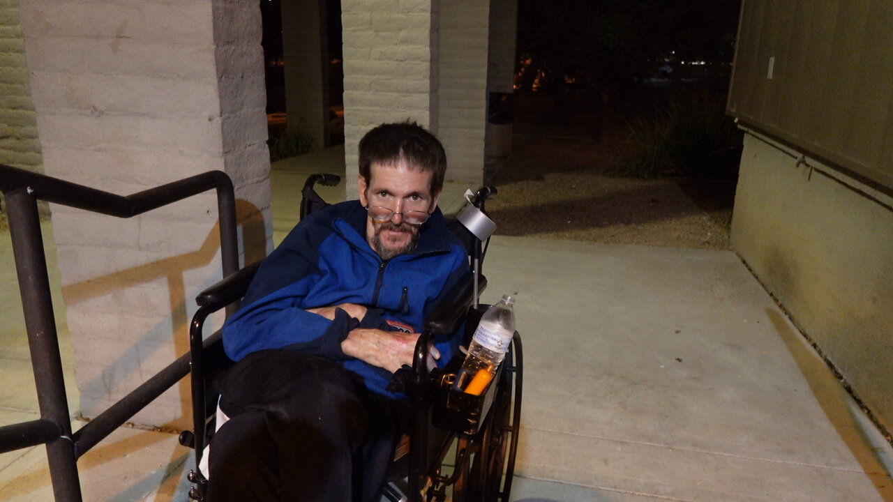 Robert- 57- Disabled and has been on the streets for over 25 years