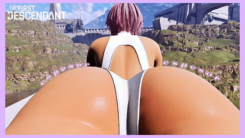 🤍Pov & Viewing Sexy Summer Paradise Sharens Thicc Big Ass in Game | The First Descendant (18+)❤️