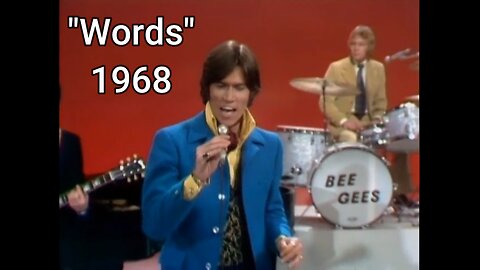 The Bee Gees Sing “Words” Ed Sullivan Show 1968 Vintage Performance Magic
