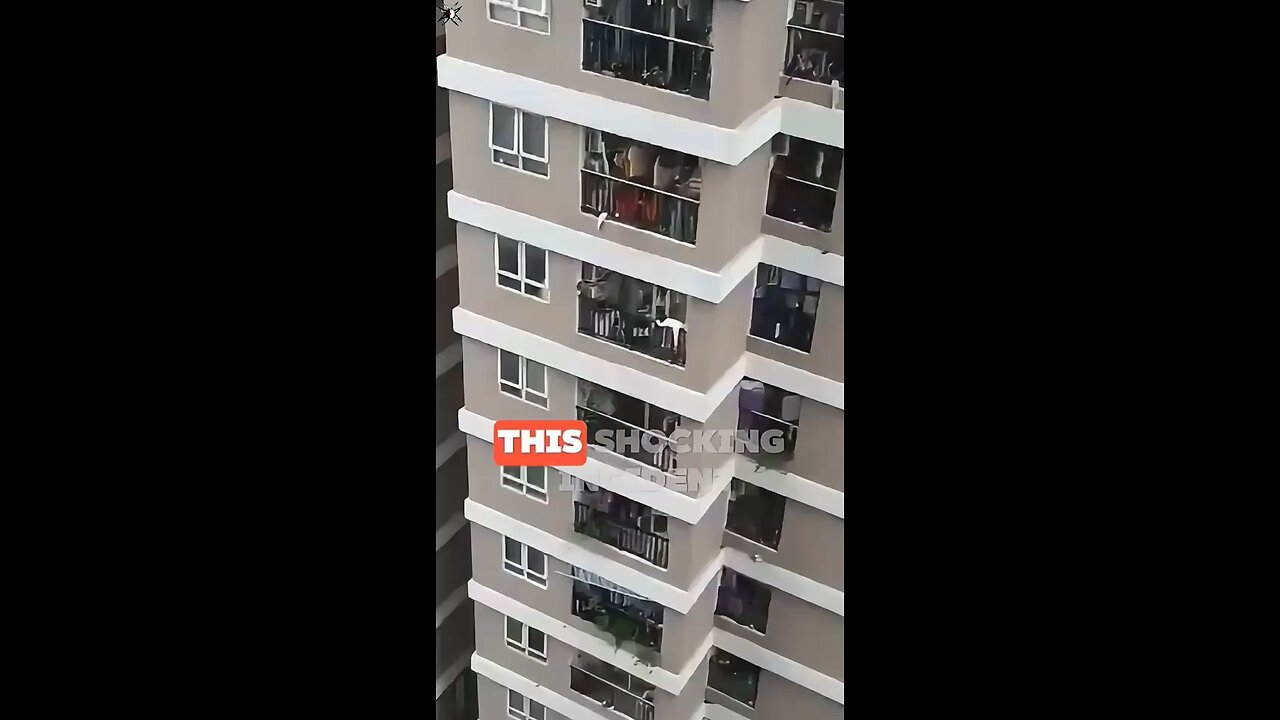 A 2 year old girl fell from 13 floor balcony