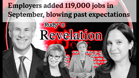 Latest Job Numbers Beat Expectations The Establishment Mourns Cheney Pt. 1