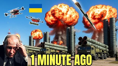 Ukrainian Drone STRIKE Hits $3.1M Russian Rocket Launcher Then THIS Happened