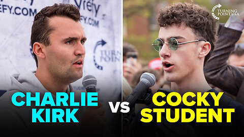 He Brought His DAD'S INSULT to Charlie Kirk… Instant Regret 😳🔥