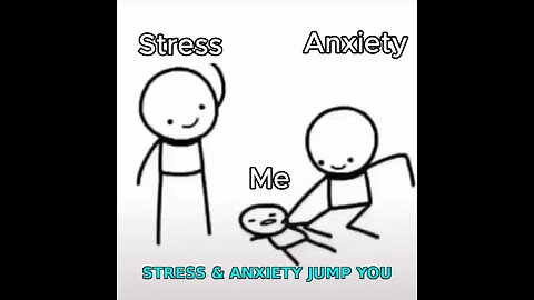 Stress & anxiety don’t argue. They jump you.