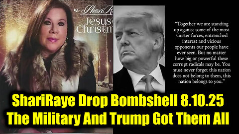 Drop Bombshell Aug 10 - The Military And Trump Got Them All