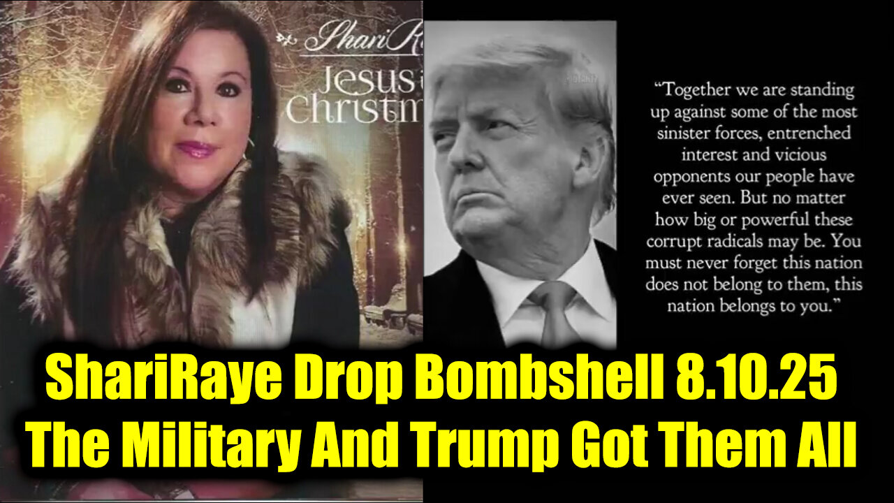 Drop Bombshell Aug 10 - The Military And Trump Got Them All