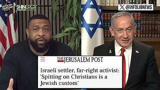Officer 'Talmud' Tatum says a Jew spit on Pastor at Church Shabbos Goy Indoctrination trip to Israel