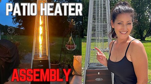 Unboxing & Assembly of the Fire Sense Coronado Pyramid Patio Propane Heater | Step-by-Step Guide