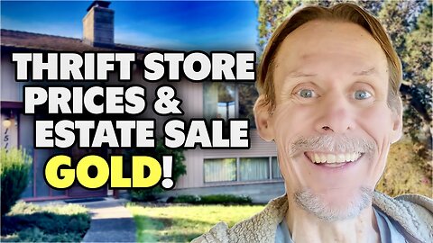 I Found Vintage Gold at Estate Sales for Thrift Store Prices!