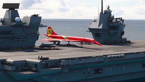 The Extreme Takeoff Concord Ferrari From Aircroft