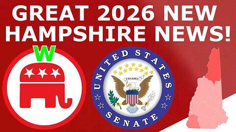Republicans Just Got GREAT NEWS in New Hampshire! 