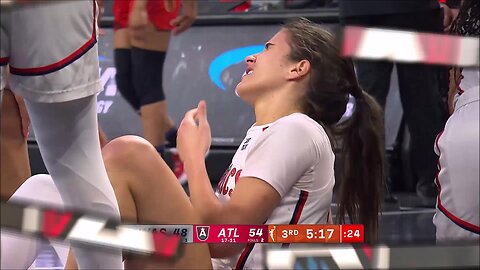 👀 TECH, Sonia Citron SMACKED in the FACE | Washington Mystics WNBA women's basketball