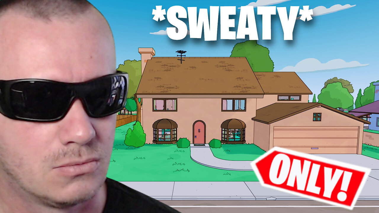 The SIMPSONS HOUSE LOOT ONLY Challenge In FORTNITE SIMPSONS