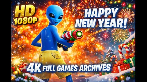 I became a blue alien for Christmas, Fortnite Happy new year | HD1080p 120FPS - No Commentary