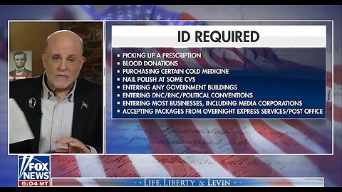 Levin: Democratic Party Is Trying To Make Sure They Can Never Lose Elections